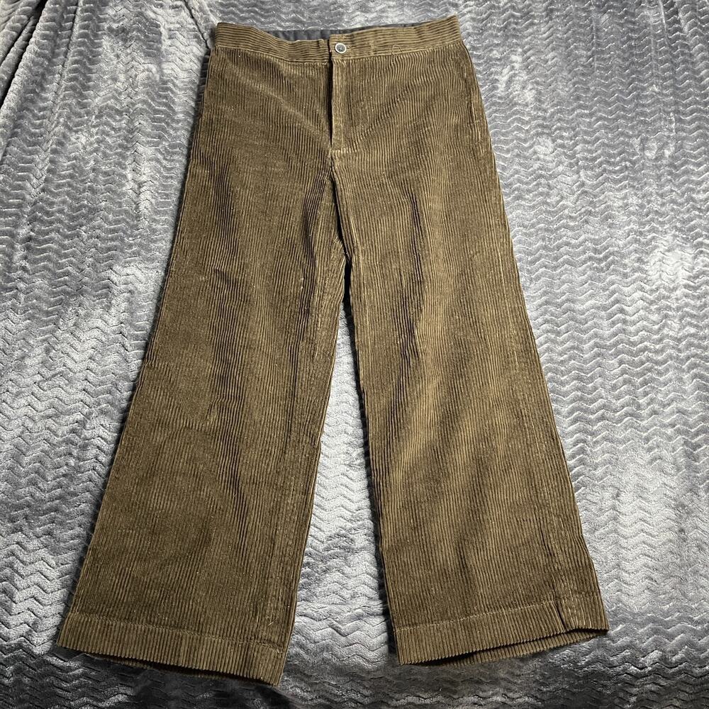 Ginger Corduroy Classic Fit Pants Brown Size 28
